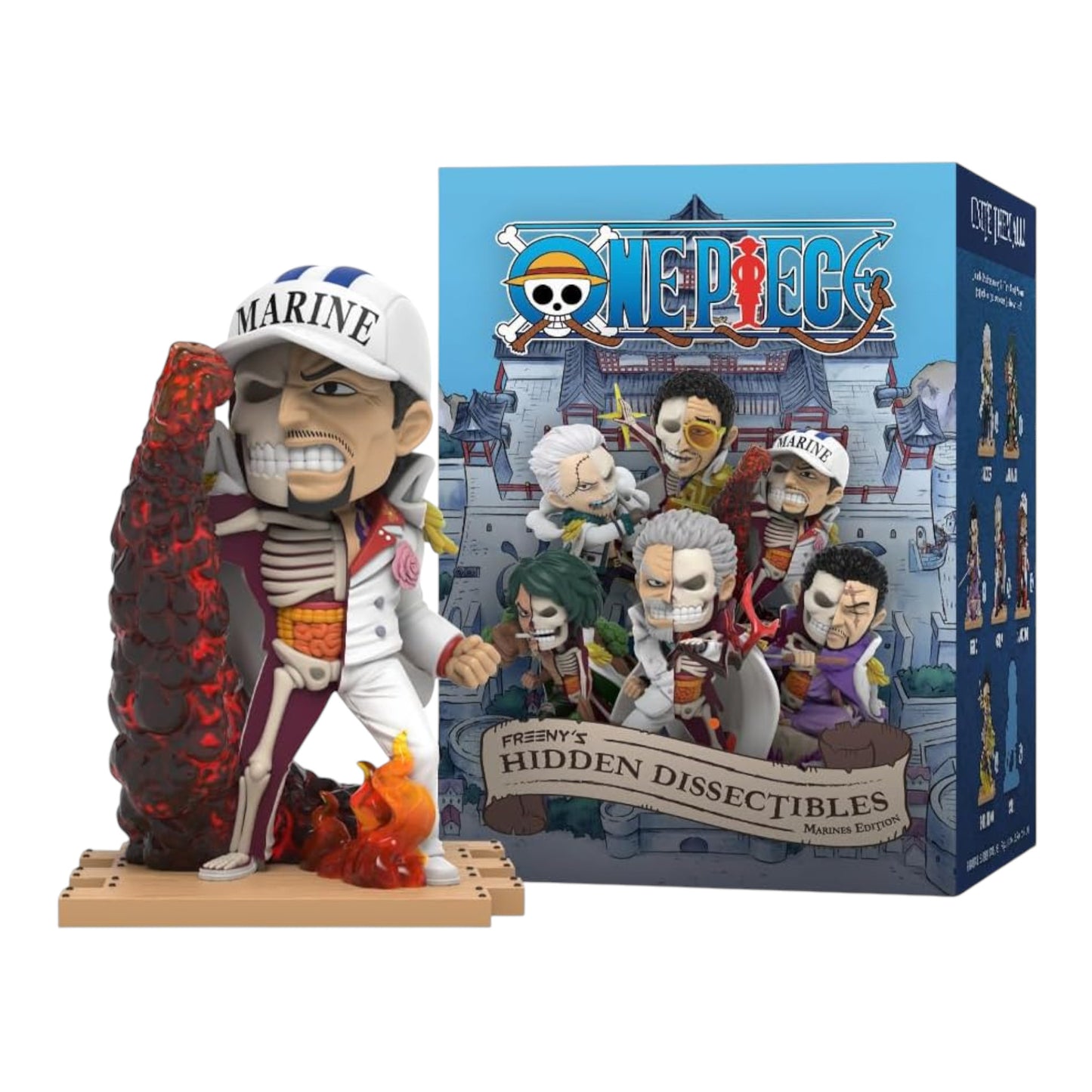 MIGHTY JAXX X ONE PIECE FREENY'S HIDDEN DISSECTIBLES MARINES EDITION