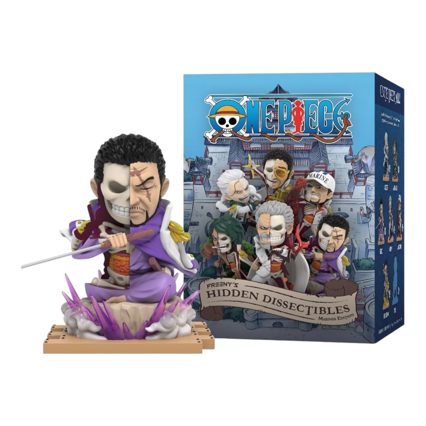 MIGHTY JAXX X ONE PIECE FREENY'S HIDDEN DISSECTIBLES MARINES EDITION