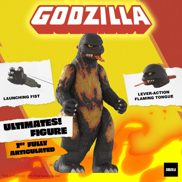 FIGURA GODZILLA 1995 TOHO SHOGUN ULTIMATES SUPER7