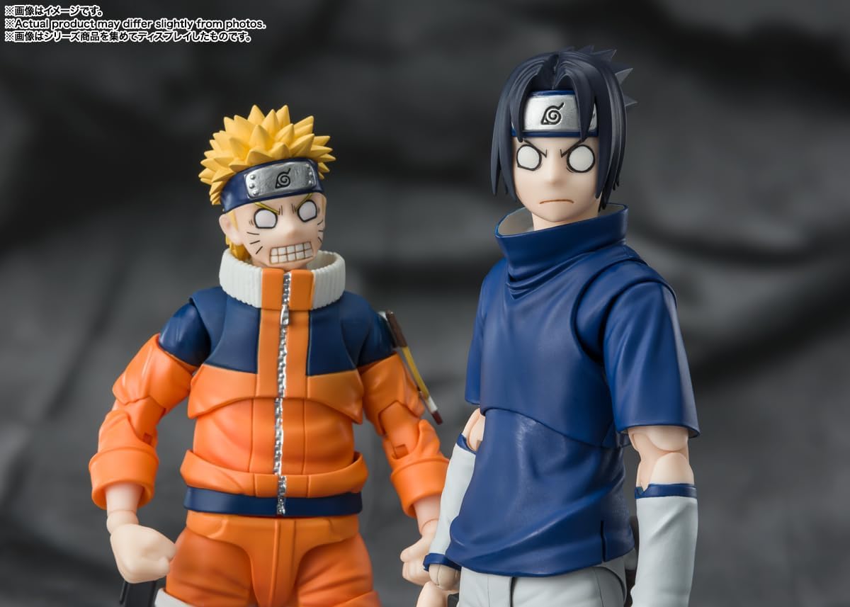 FIGURA SASUKE UCHIHA NINJA PRODIGY UCHIHA CLAN BLOODLINE NARUTO SHIPPUDEN TAMASHII NATIONS - BANDAI SH FIGUARTS