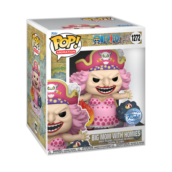 FUNKO POP ONE PIECE BIG MOM WITH HOMIES #1272