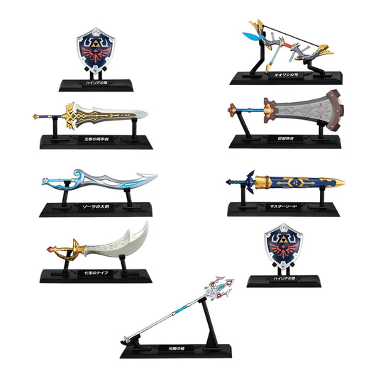 ARMAS THE LEYEND OF ZELDA MINI REPLICAS (MYSTERY) 9CM
