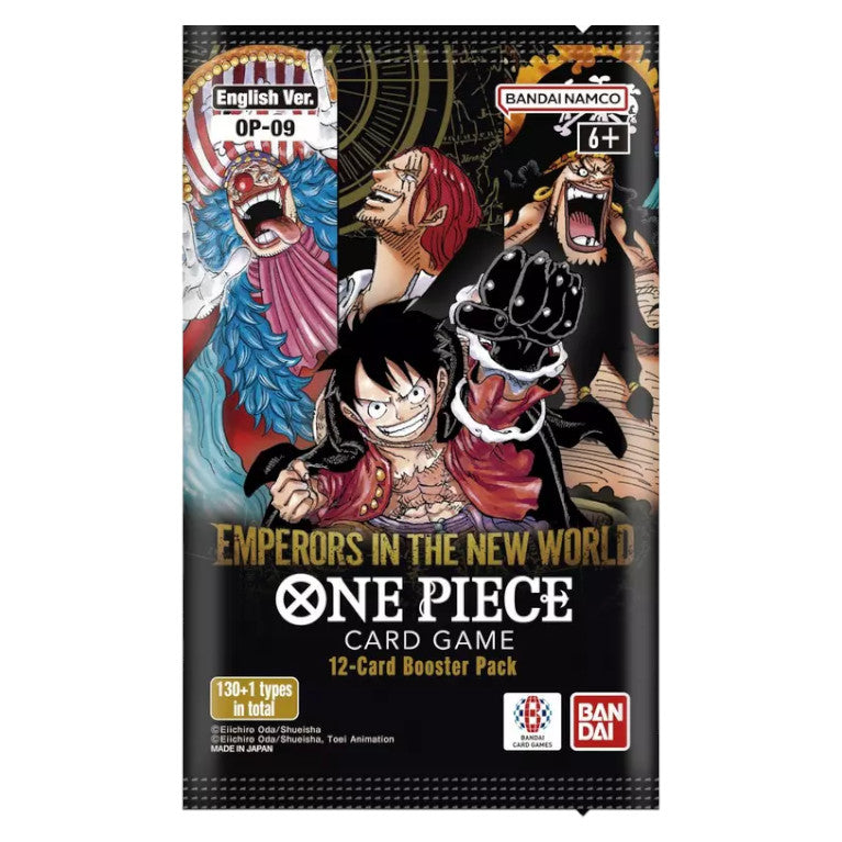 ONE PIECE TCG CARD GAME OP09 "FOUR EMPERORS" INGLÉS