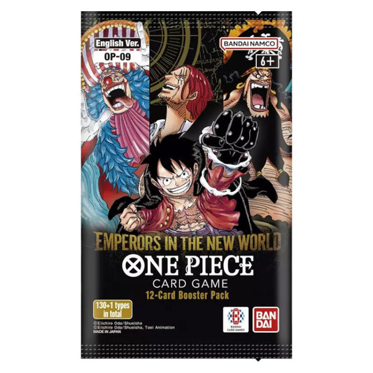 ONE PIECE TCG CARD GAME OP09 "FOUR EMPERORS" INGLÉS
