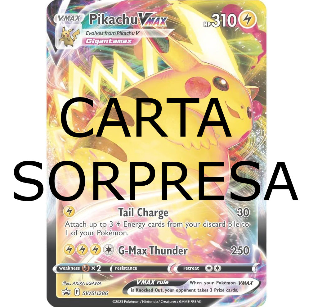 CARTA SORPRESA POKEMON