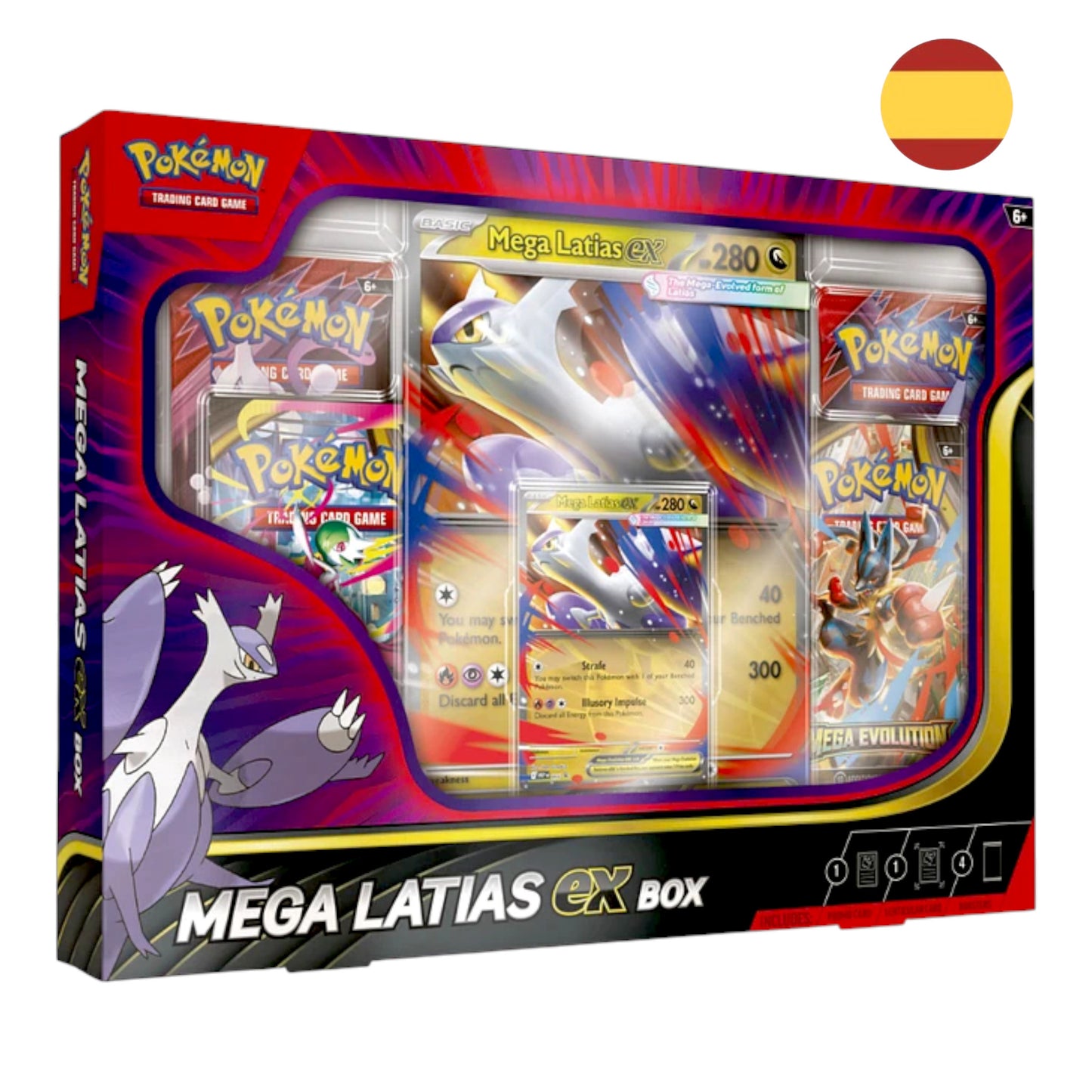 CAJA MEGA LATIAS EX POKEMON (ESPAÑOL)