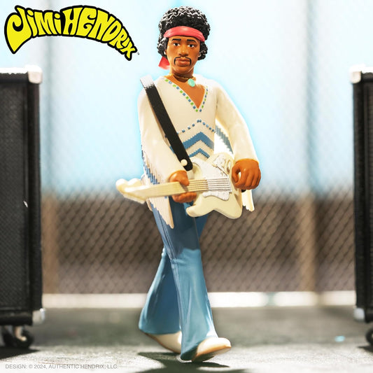 FIGURA JIMI HENDRIX FESTIVAL - REACTION SUPER7