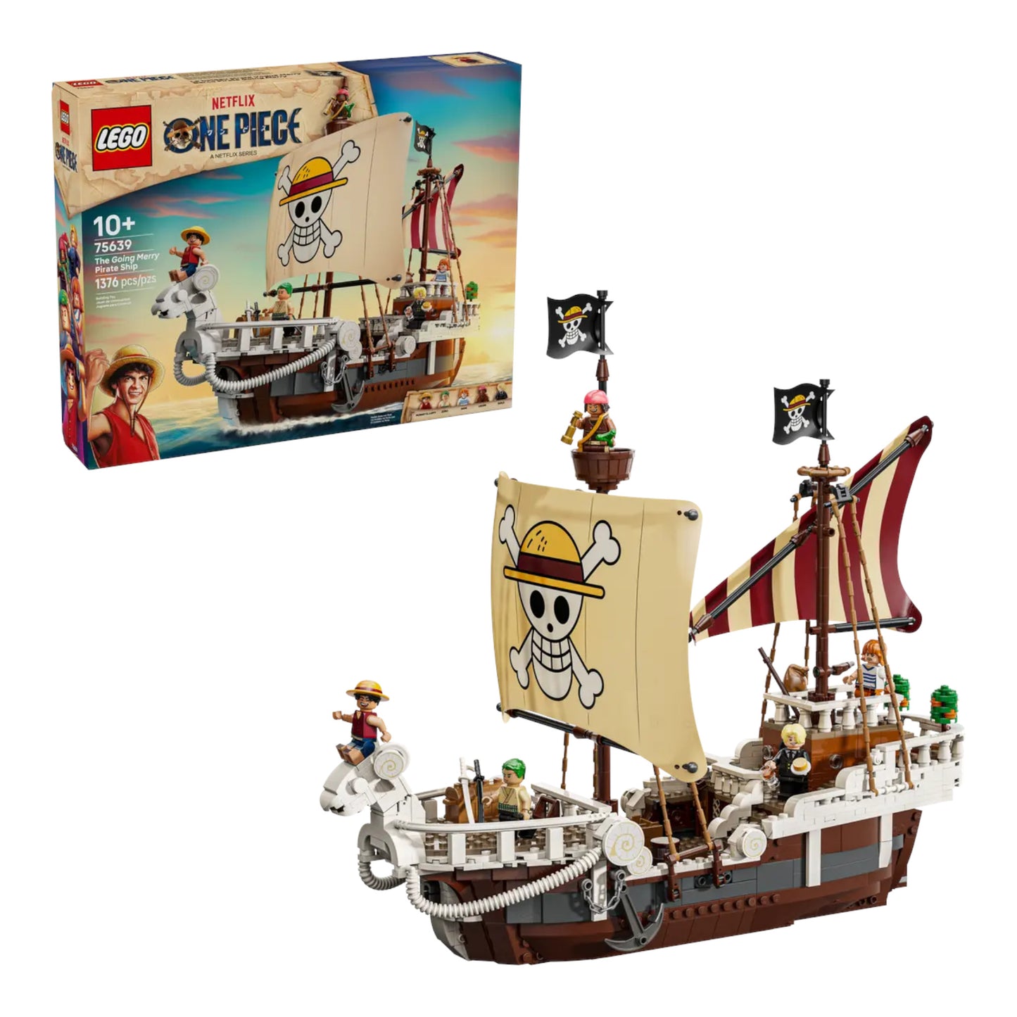 LEGO ONE PIECE GOING MERRY BARCO PIRATA #75639