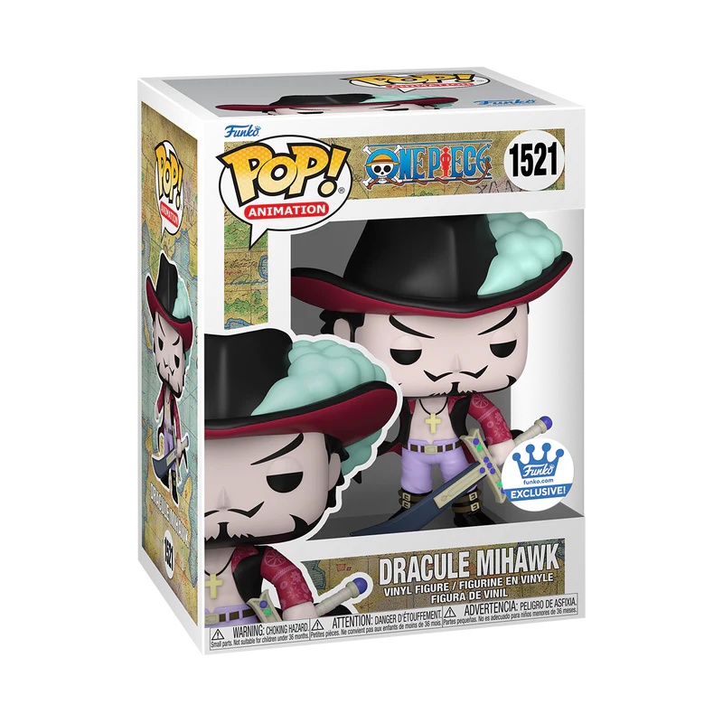 FUNKO POP ONE PIECE DRACULE MIHAWK FUNKO EXCLUSIVE #1521