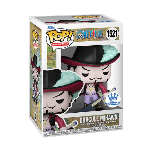 FUNKO POP ONE PIECE DRACULE MIHAWK FUNKO EXCLUSIVE #1521