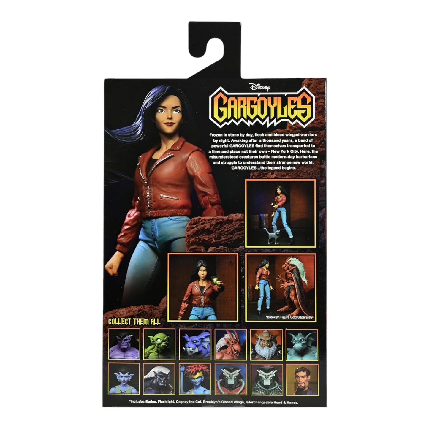 NECA GARGOYLES ULTIMATE ELISA MAZA ACTION FIGURE (DAMAGED BOX)