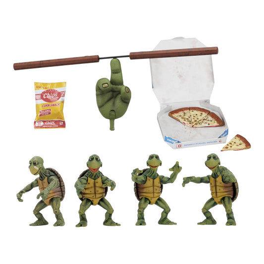 NECA - BABY TURTLES SET 4 PACK - TEENAGE MUTANT NINJA TURTLES