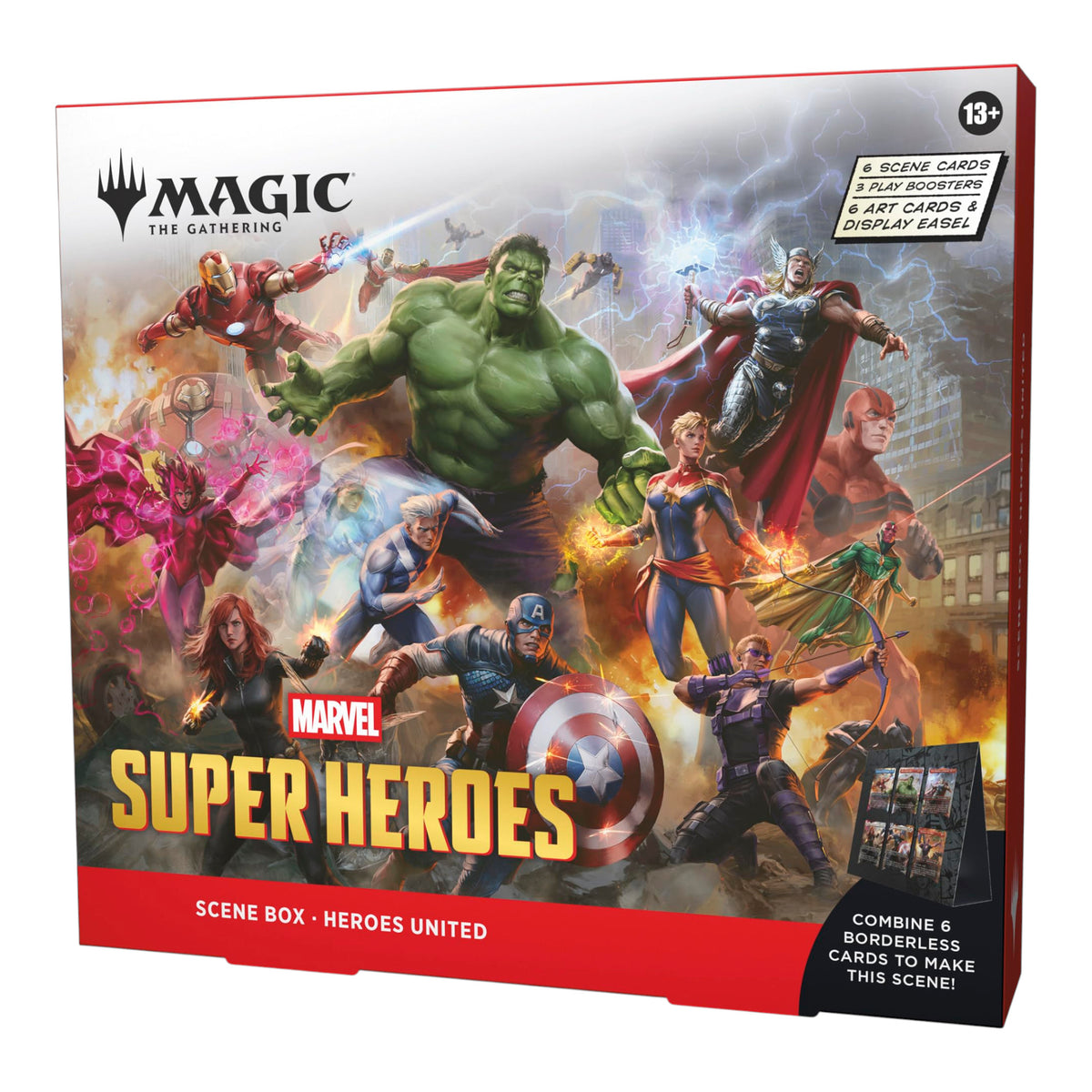 SCENE BOX MARVEL SUPER HEROES MAGIC THE GATHERING (INGLÉS)