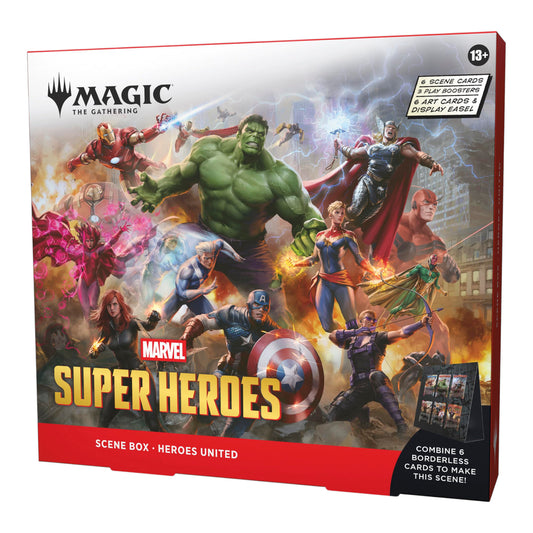 SCENE BOX MARVEL SUPER HEROES MAGIC THE GATHERING (INGLÉS)