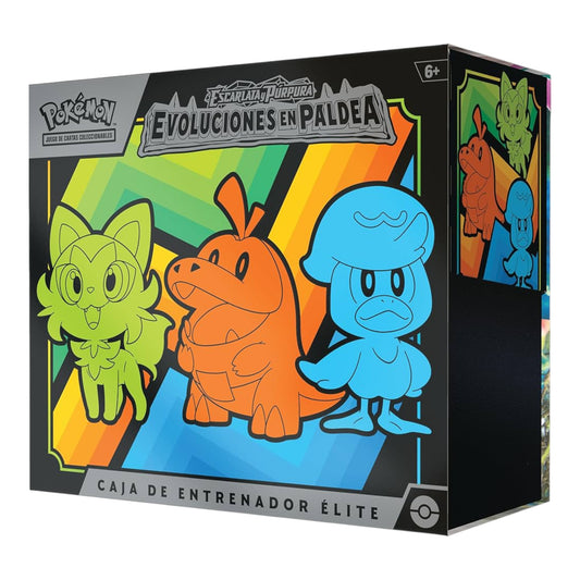ETB POKEMON SV2 EVOLUCIONES DE PALDEA ELITE TRAINER BOX (ESPAÑOL)