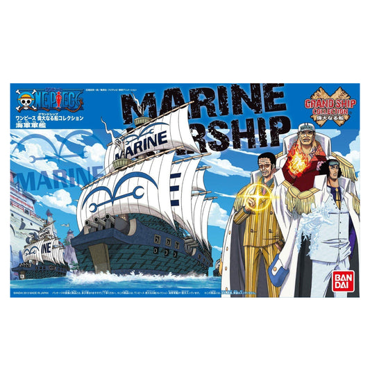 ONE PIECE GRAND SHIP COLLECTION MARINE RE-RUN MODEL KIT