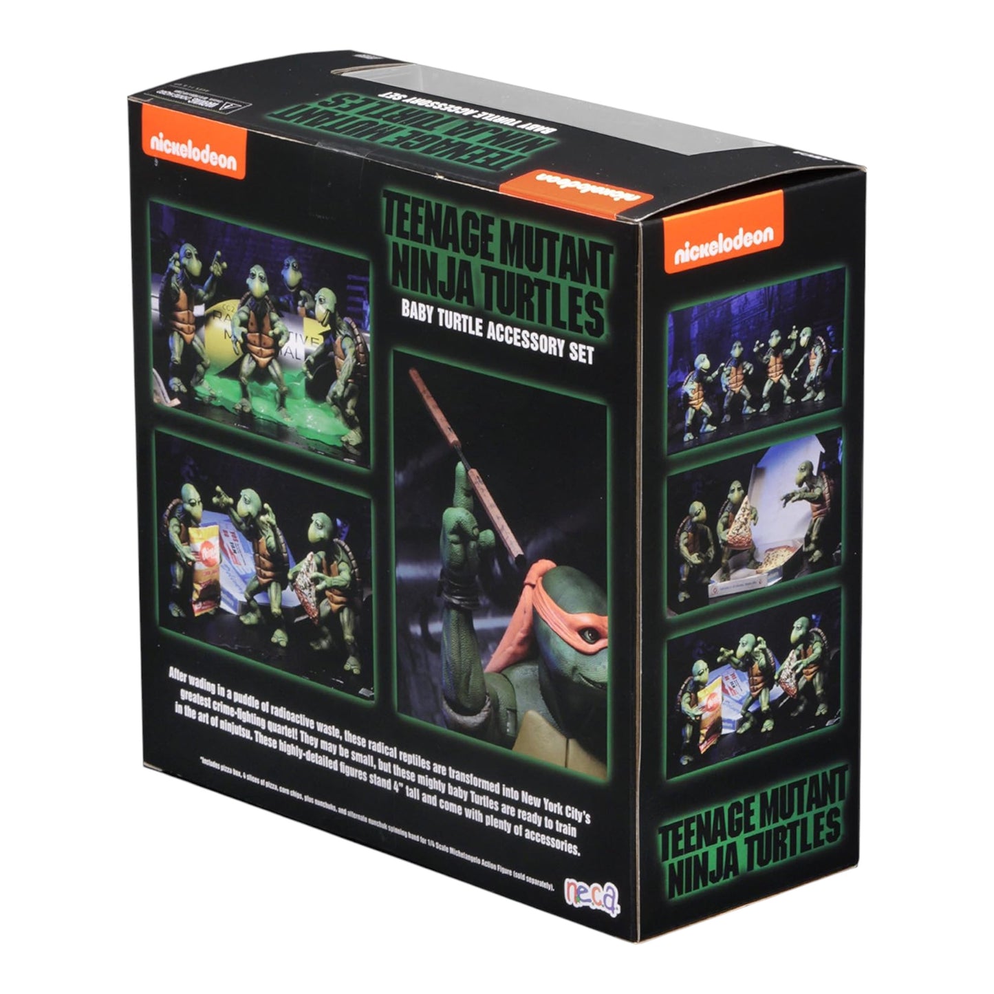 NECA - BABY TURTLES SET 4 PACK - TEENAGE MUTANT NINJA TURTLES
