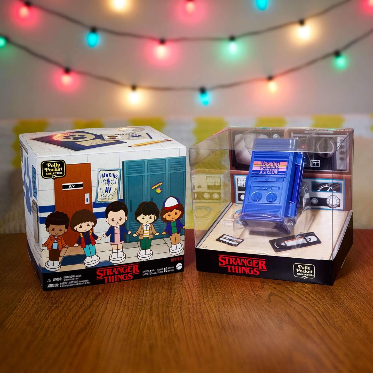 POLLY POCKET PLAYSET STRANGER THINGS - MATTEL