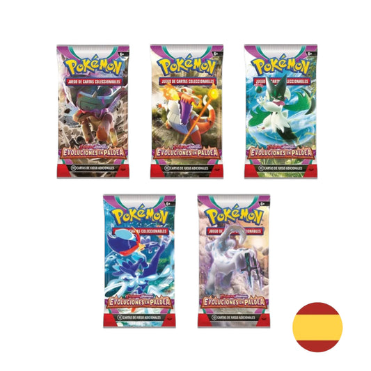 SOBRE POKEMON SV2 EVOLUCIONES DE PALDEA (ESPAÑOL)