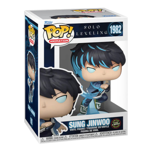 FUNKO POP SOLO LEVELING SUNG JINWOO GLOW CHASE #1982