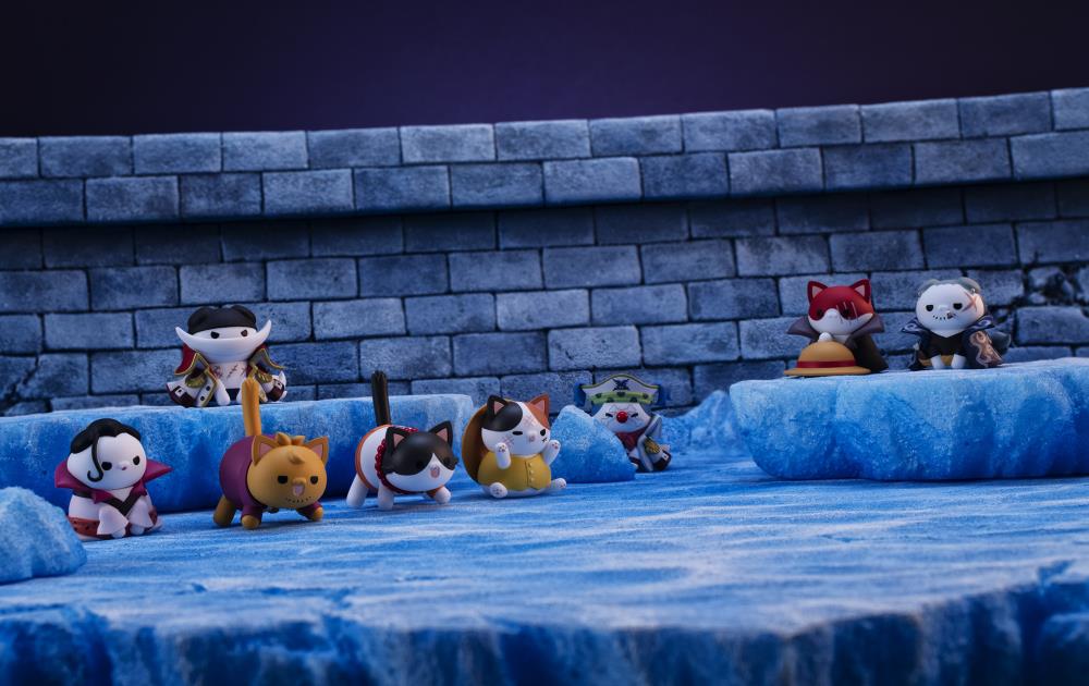 BLIND BOX ONE PIECE MEGA CAT PROJECT NYAN PIECE NYAN! LUFFY PARAMOUNT WAR OF MARINEFORD (3CM)