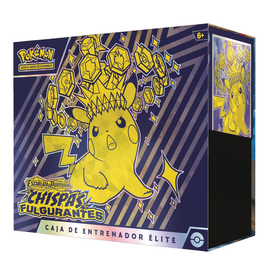 ETB POKEMON TCG ELITE TRAINER BOX CHISPAS FULGURANTES SV8 (ESPAÑOL)