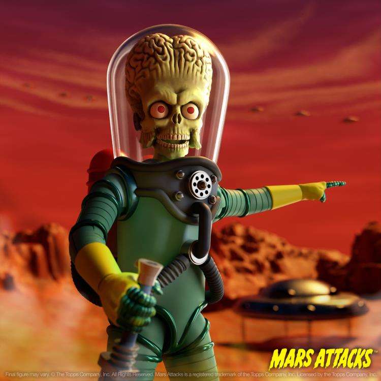MARS ATTACKS FIGURE ULTIMATES MARTIAN WAVE 1 SUPER7