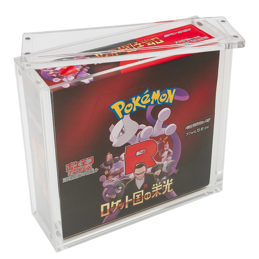 CAJA METACRILATO BOOSTER BOX POKEMON 20/30 SOBRES