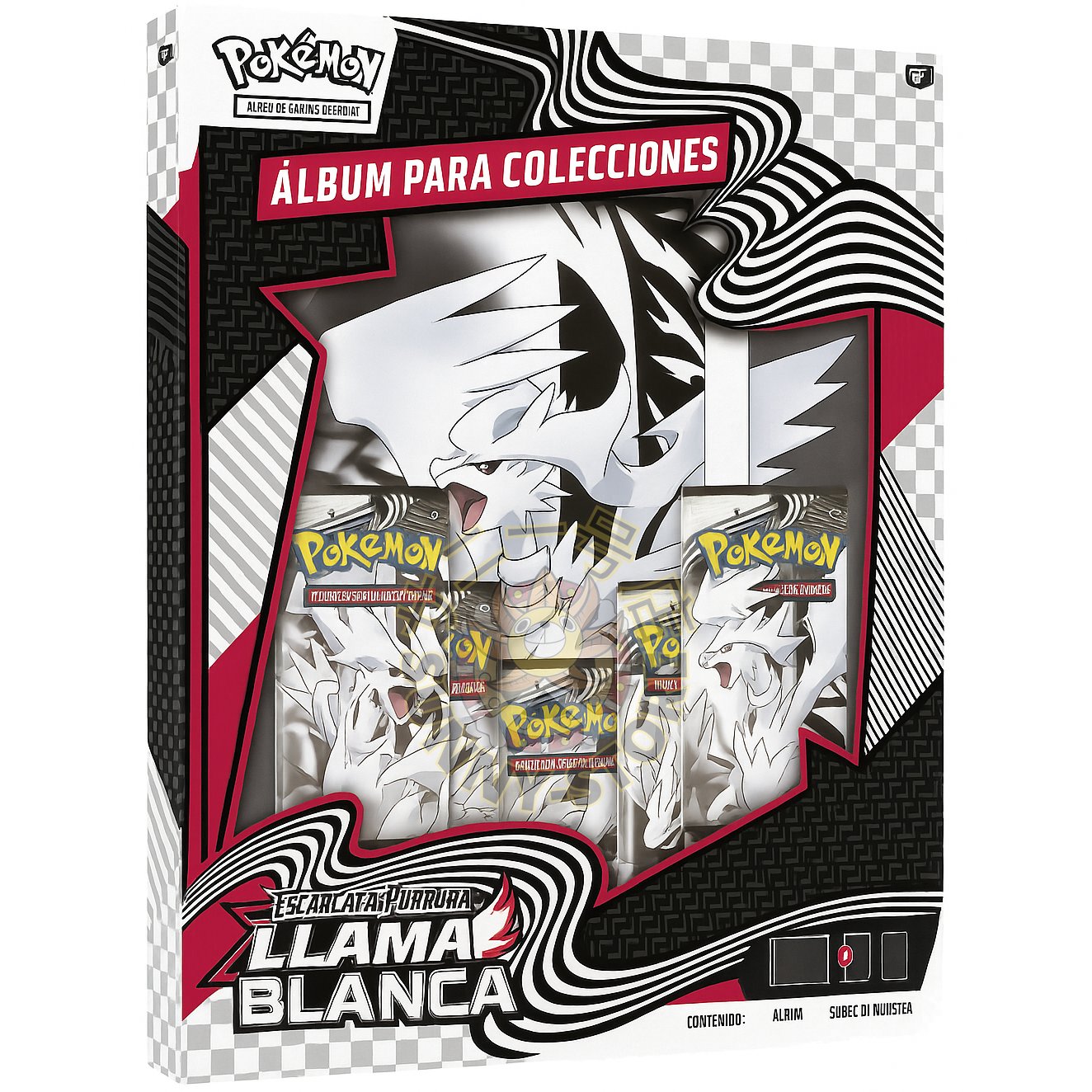 POKEMON TCG BINDER COLLECTION LLAMA BLANCA (ESPAÑOL)