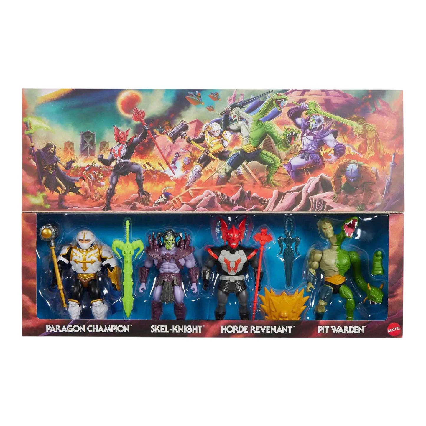 4 PACK BATTLE FOR ETERNIA MASTERS OF THE UNIVERSE ORIGINS - MATTEL