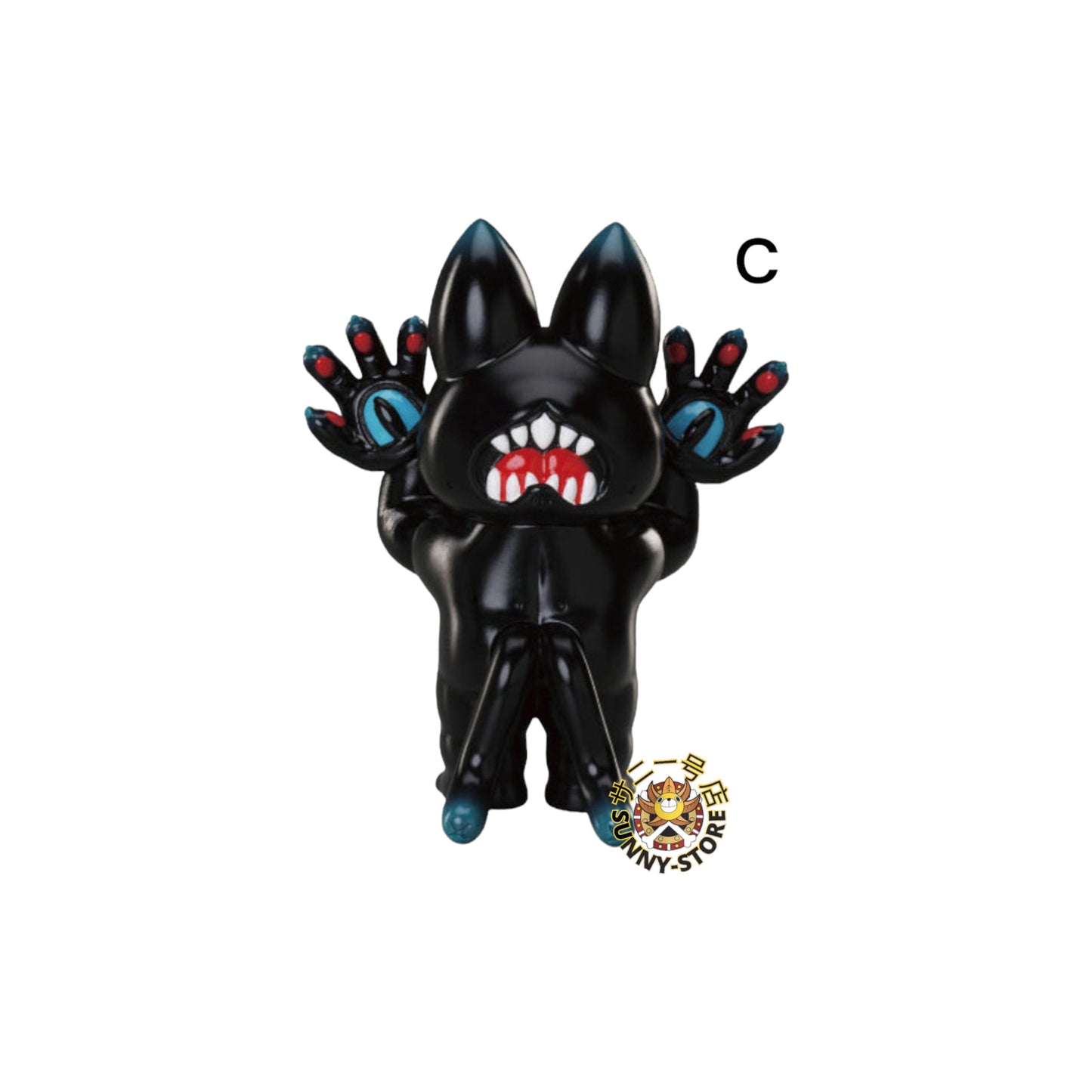 SOFUBI HELL'S CAT ONIGIRI MONSTERS GRAPE BRAIN TOYS JAPAN