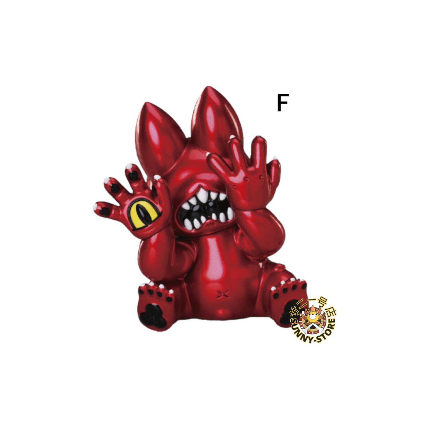 SOFUBI HELL'S CAT ONIGIRI MONSTERS GRAPE BRAIN TOYS JAPAN