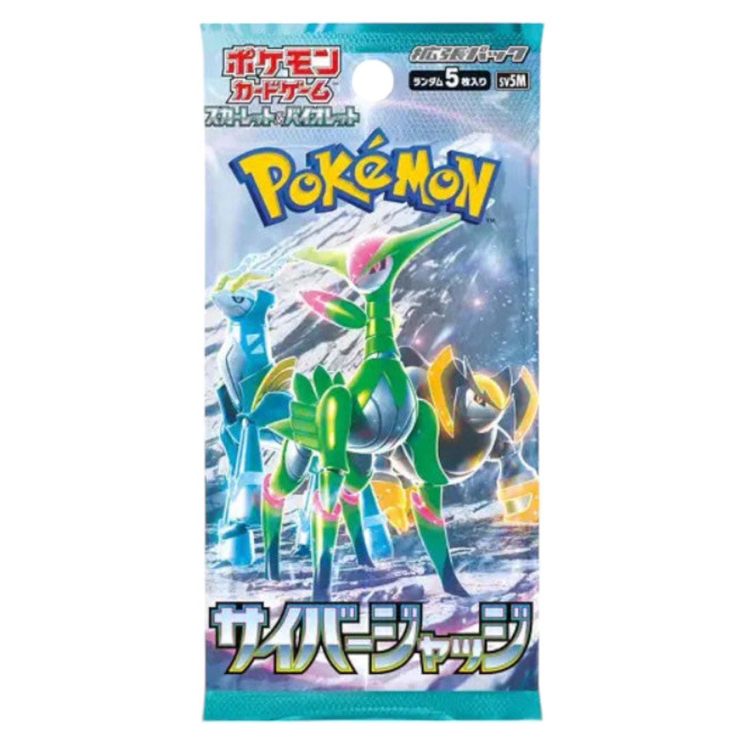 BOOSTER POKEMON SV5M CYBER JUDGE - JAPANESE