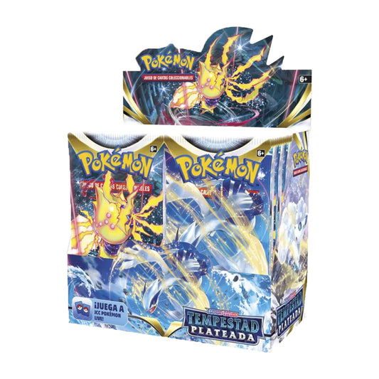 CAJA POKEMON TEMPESTAD PLATEADA 36 SOBRES (ESPAÑOL)