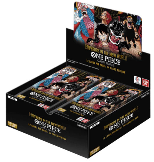 ONE PIECE TCG CARD GAME OP09 "FOUR EMPERORS" ENGLISH SUNNY COLLECTIBLES S.L ONE PIECE TCG CARD GAME OP09 "FOUR EMPERORS" ENGLISH SUNNY COLLECTIBLES S.L