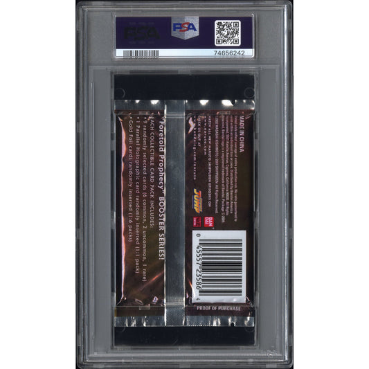 BOOSTER NARUTO SHIPPUDEN CCG "FORETOLD PROPHECY" SASUKE PSA 8