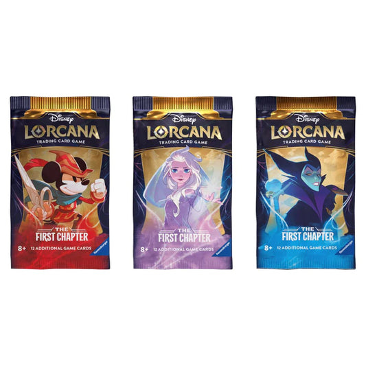DISNEY LORCANA SERIE 1 - FIRST CHAPTER (CAJA INGLÉS)