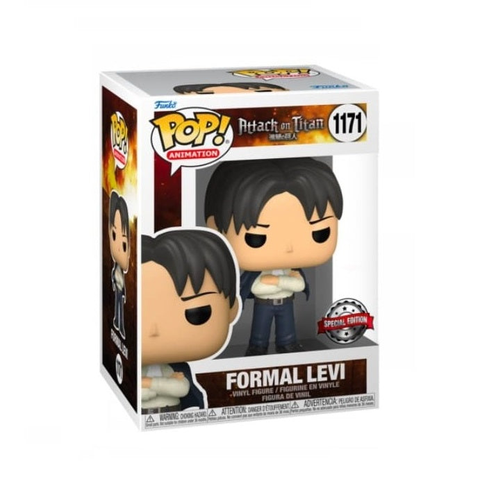 FUNKO POP ATTACK ON TITAN FORMAL LEVI #1171