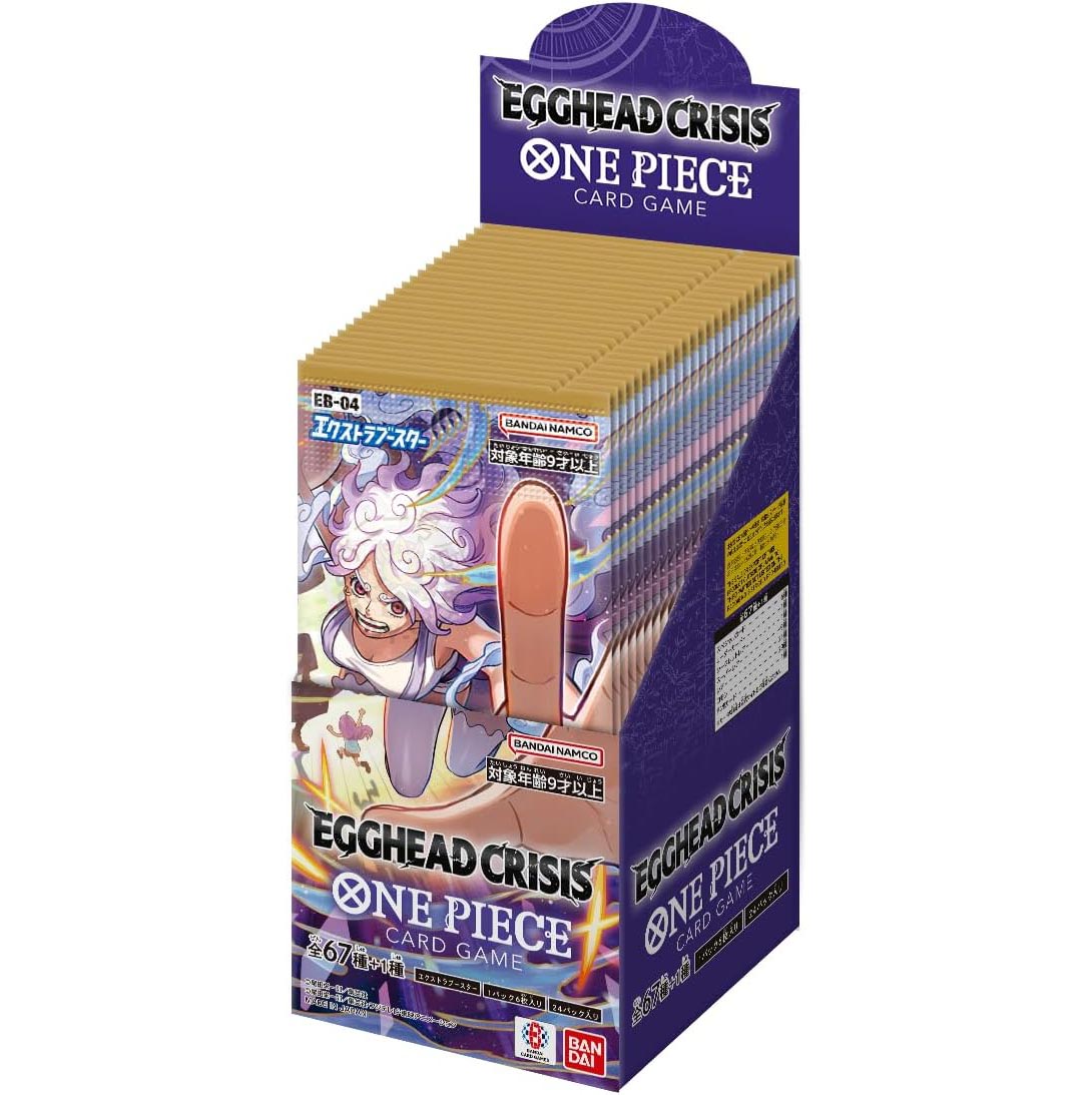 5BOX テープ付 EGGHEAD CRISIS ONE PIECE CAJA ONE PIECE EB04 - EGGHEAD CRISIS EB-04 (JAPONÉS) – SUNNY