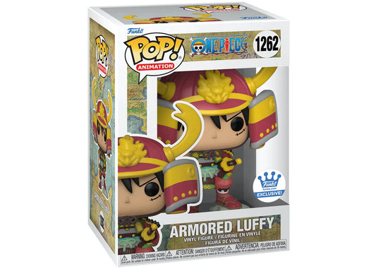 FUNKO POP ONE PIECE ARMORED LUFFY FUNKOSHOP EXCLUSIVE #1262