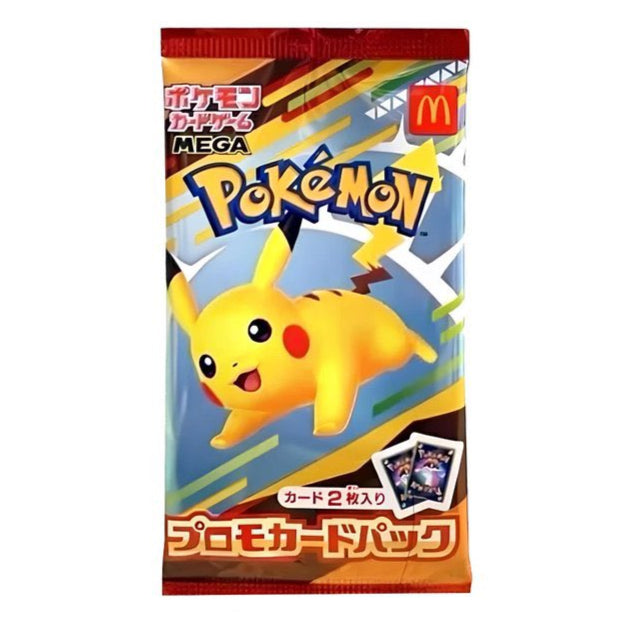 BOOSTER POKEMON MCDONALD'S 2025 SOBRE PROMO JAPONÉS