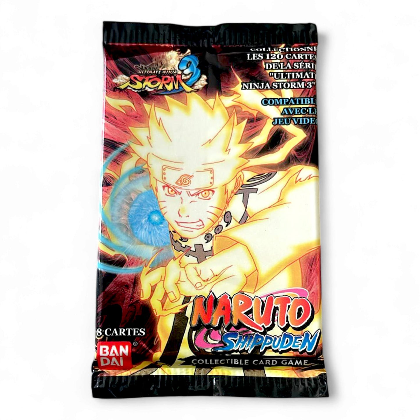 NARUTO CCG BANDAI ULTIMATE NINJA STORM 3 SEALED BOOSTER PACK (FRENCH)