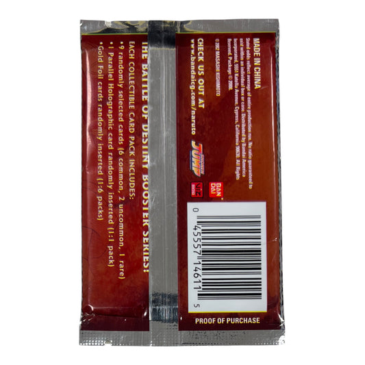 BOOSTER NARUTO CCG "BATTLE OF DESTINY" NARUTO BANDAI SEALED