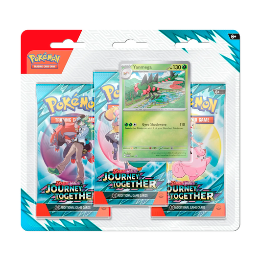 BLISTER 3 PACK POKEMON JOURNEY TOGETHER SV9 (INGLÉS)