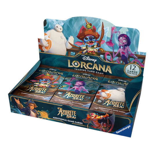 DISNEY LORCANA SERIE 6 - AZURITE SEA (CAJA INGLÉS)