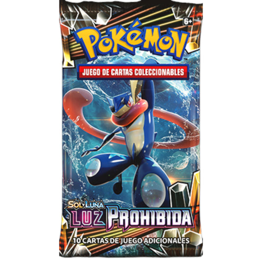BOOSTER POKEMON LUZ PROHIBIDA - SOBRE EN ESPAÑOL