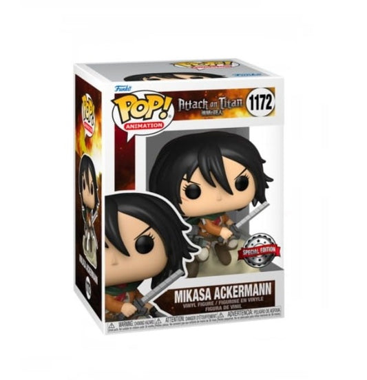 FUNKO POP ATTACK ON TITAN MIKASA ACKERMANN #1172