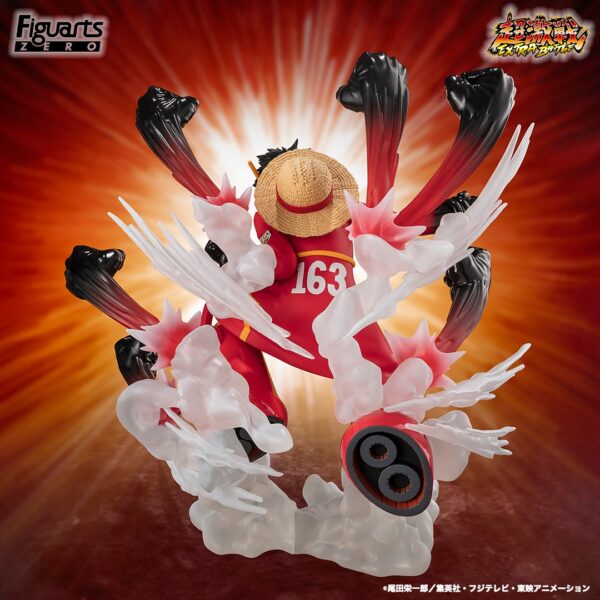 MONKEY FIGURE. D. LUFFY - GUM GUM HAWK GATLING - EXTRA BATTLE ONE PIECE FIGUARTS ZERO