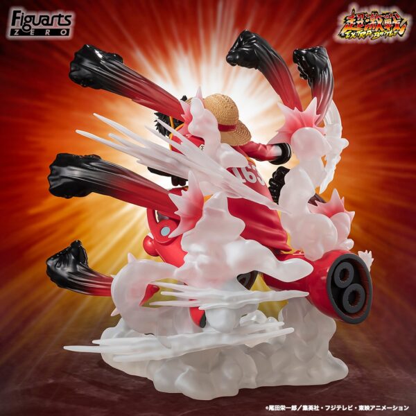 MONKEY FIGURE. D. LUFFY - GUM GUM HAWK GATLING - EXTRA BATTLE ONE PIECE FIGUARTS ZERO