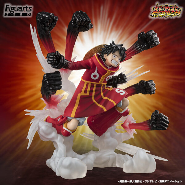 MONKEY FIGURE. D. LUFFY - GUM GUM HAWK GATLING - EXTRA BATTLE ONE PIECE FIGUARTS ZERO